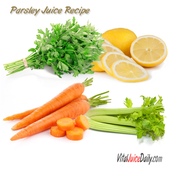 parsley juice recipe
